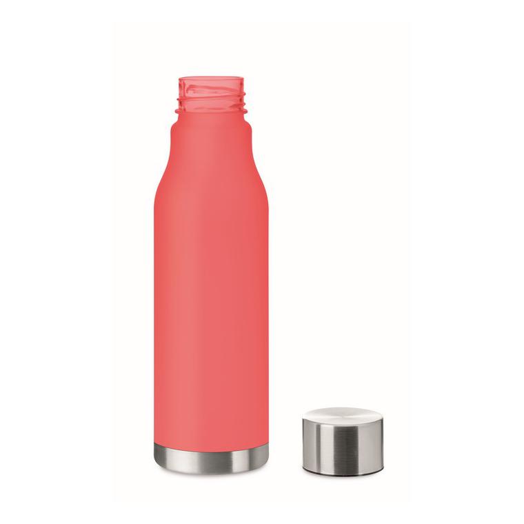 Sticlă RPET de 600ml GLACIER RPET Roșu transparent