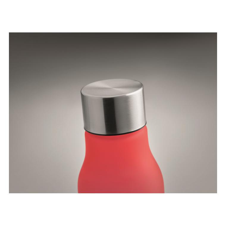 Sticlă RPET de 600ml GLACIER RPET Roșu transparent