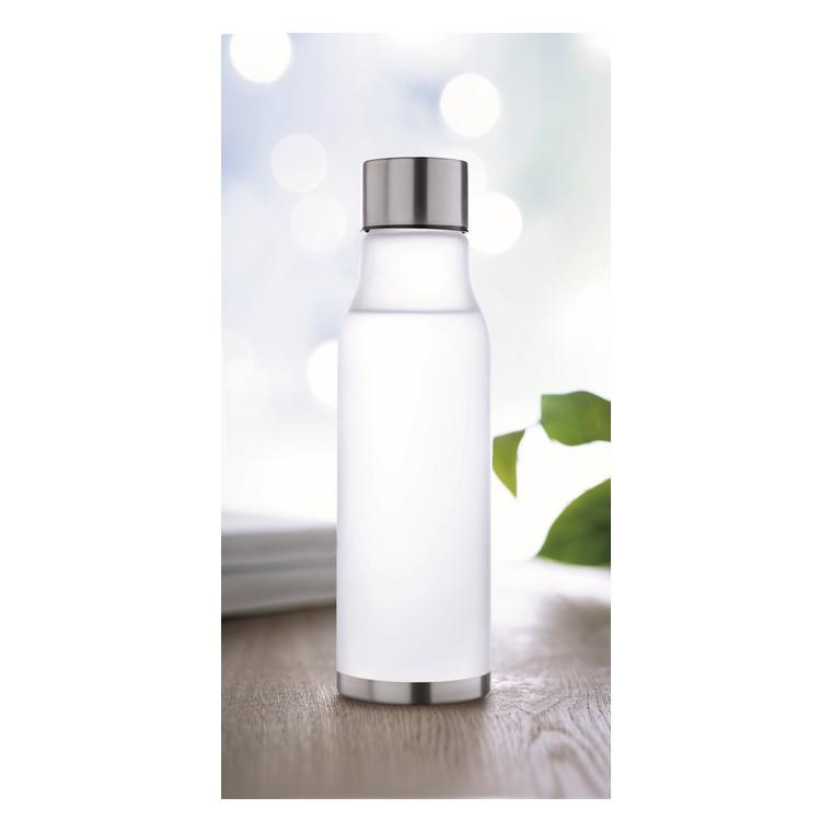 Sticlă RPET de 600ml GLACIER RPET Alb transparent