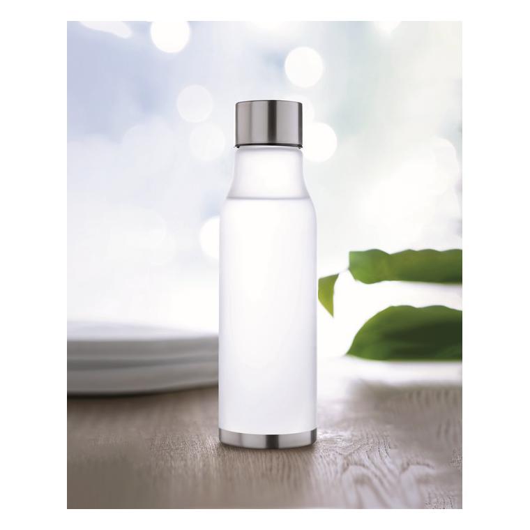 Sticlă RPET de 600ml GLACIER RPET Alb transparent