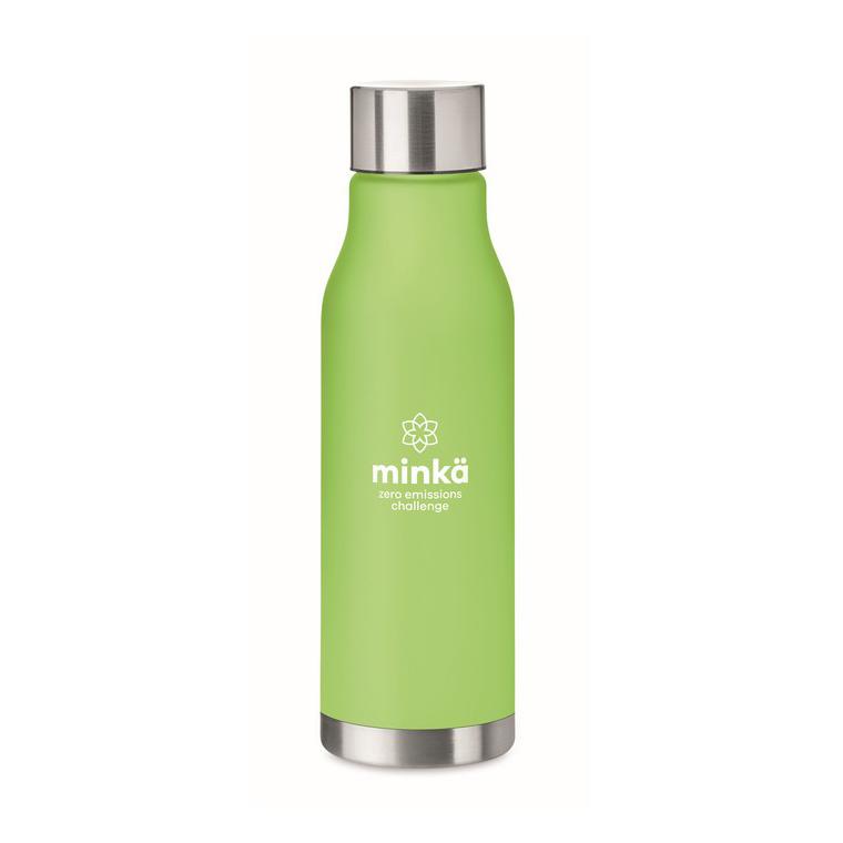 Sticlă RPET de 600ml GLACIER RPET Lime transparent