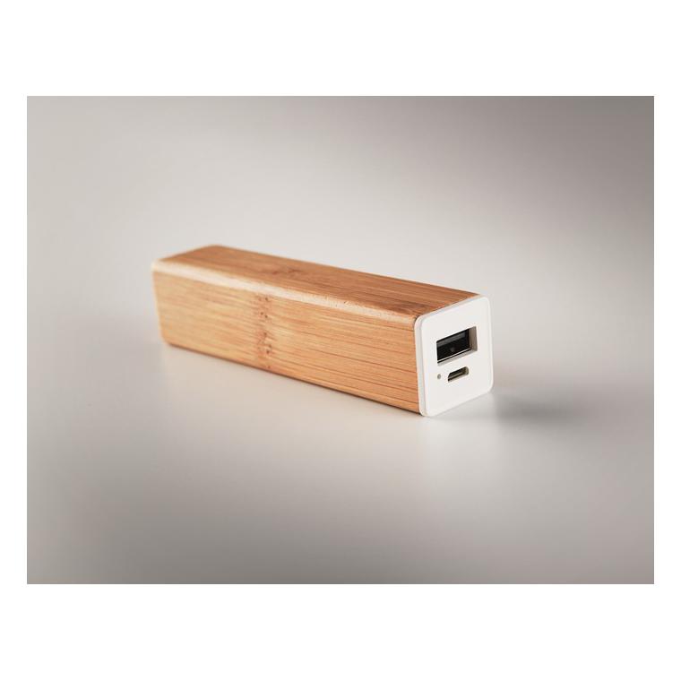 Acumulator bambus de 2200mAh POWERBAM Natur
