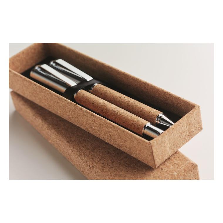 Set pixuri în cutie de plută QUERCUS Natur