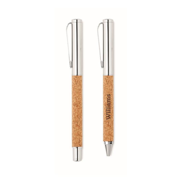 Set pixuri în cutie de plută QUERCUS Natur