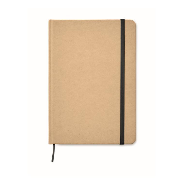 Notes A5 din carton reciclat EVERWRITE Negru