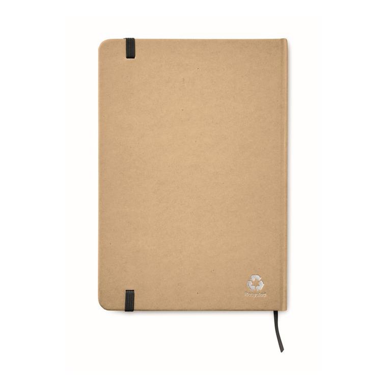 Notes A5 din carton reciclat EVERWRITE Negru