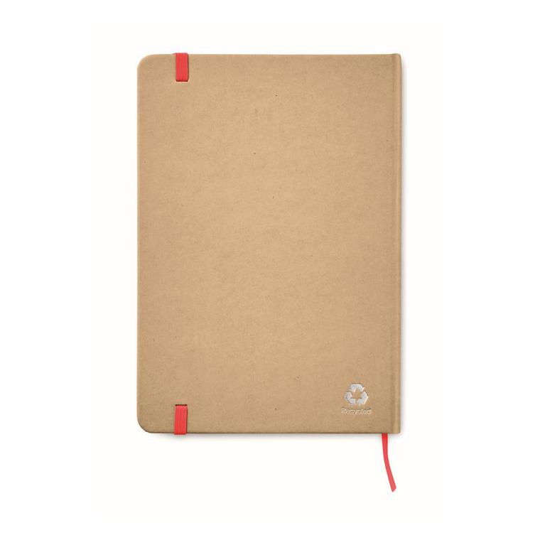 Notes A5 din carton reciclat EVERWRITE Roșu