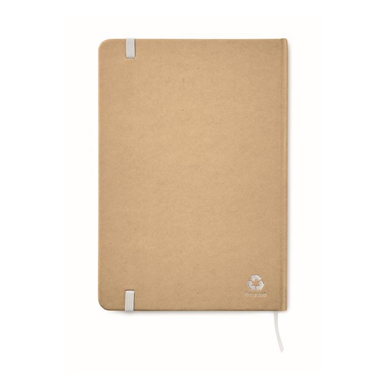 Notes A5 din carton reciclat EVERWRITE Alb