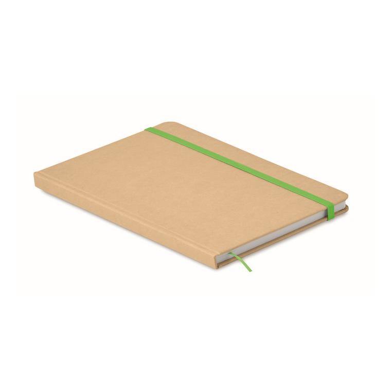 Notes A5 din carton reciclat EVERWRITE Lime