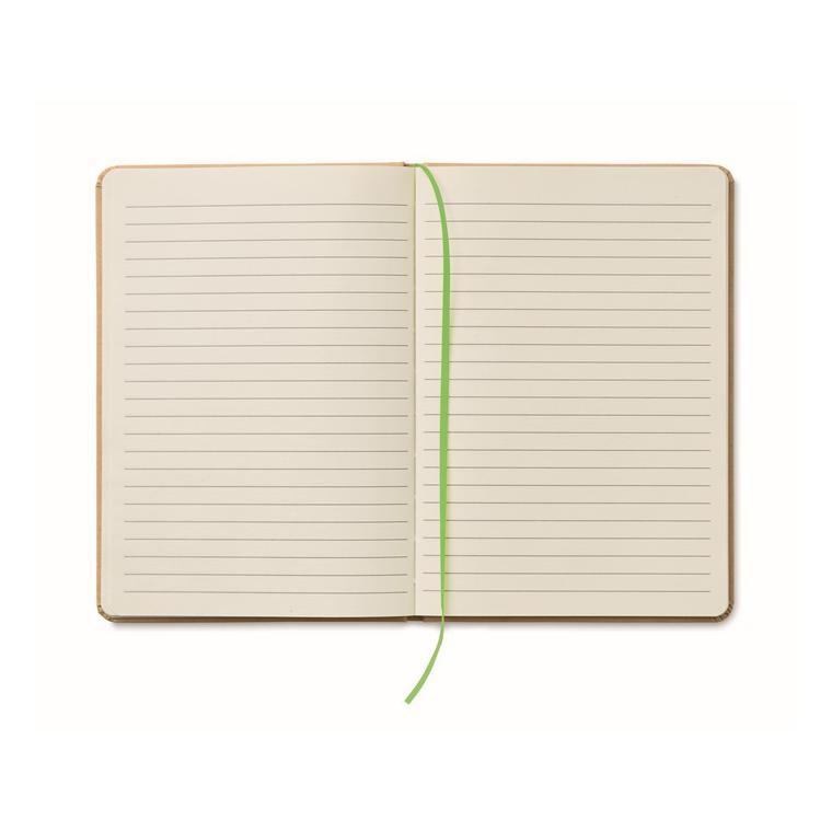 Notes A5 din carton reciclat EVERWRITE Lime