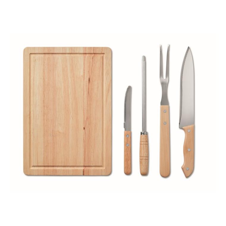 Set de 4 accesorii BBQ GRILLE Negru