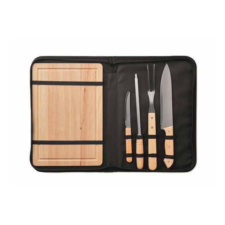 Set de 4 accesorii BBQ GRILLE Negru