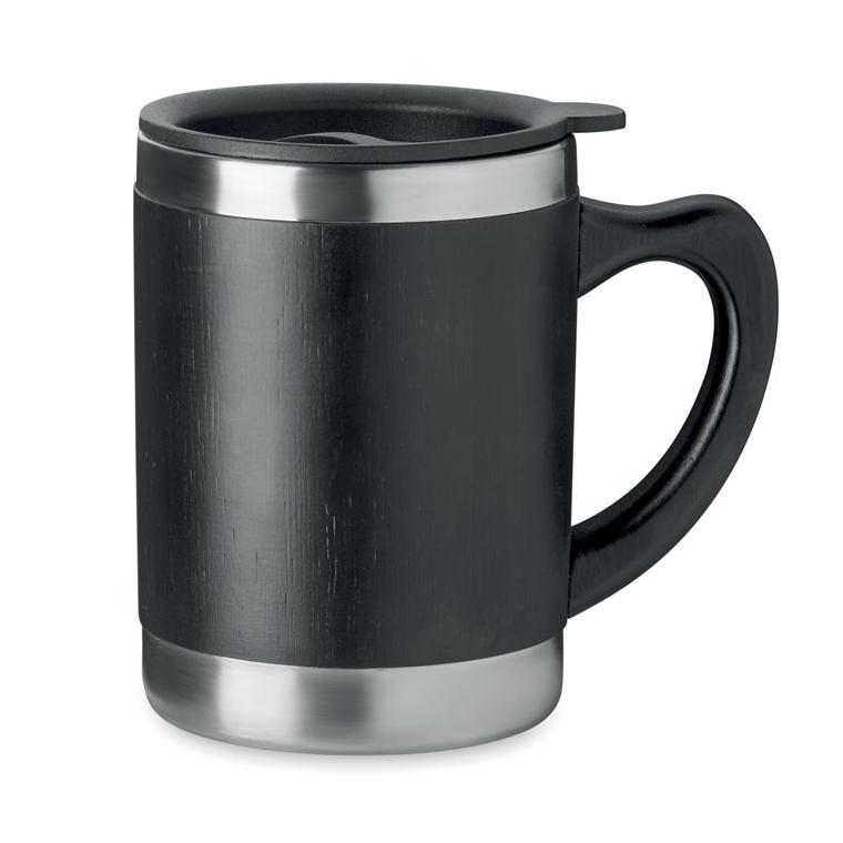 Pahar cu perete dublu 300 ml MOKKA Negru