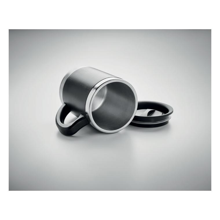 Pahar cu perete dublu 300 ml MOKKA Negru