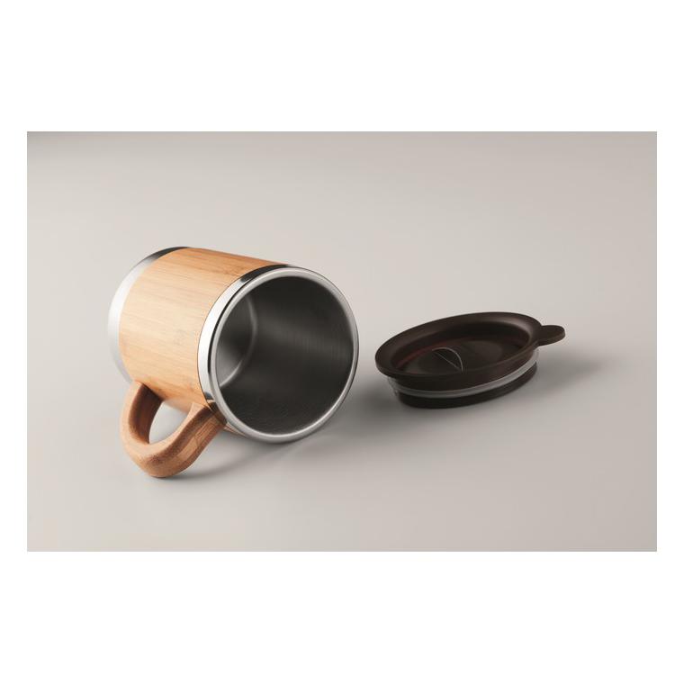 Pahar cu perete dublu 300 ml MOKKA Natur