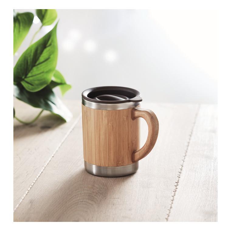 Pahar cu perete dublu 300 ml MOKKA Natur