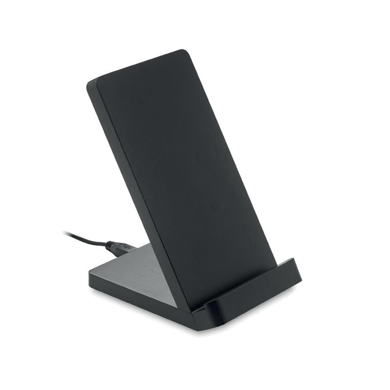 Stand bambus încărcare wireles WIRESTAND Negru