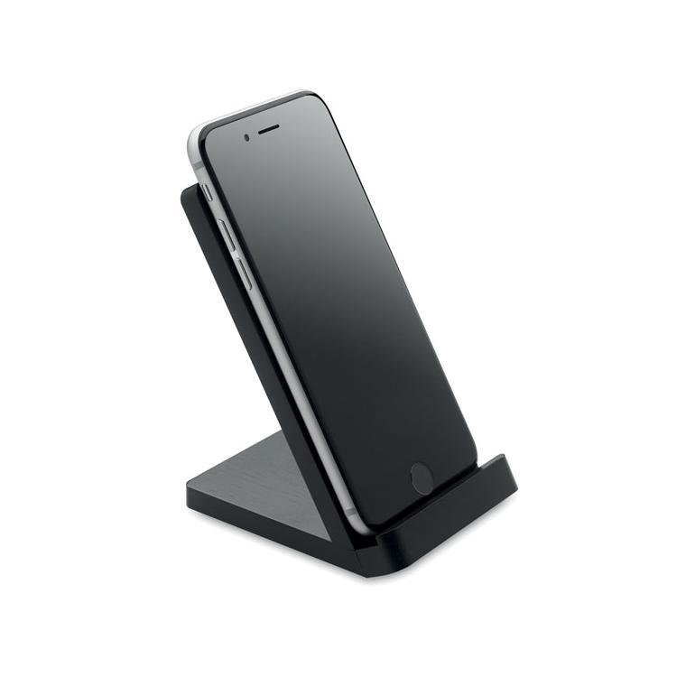 Stand bambus încărcare wireles WIRESTAND Negru