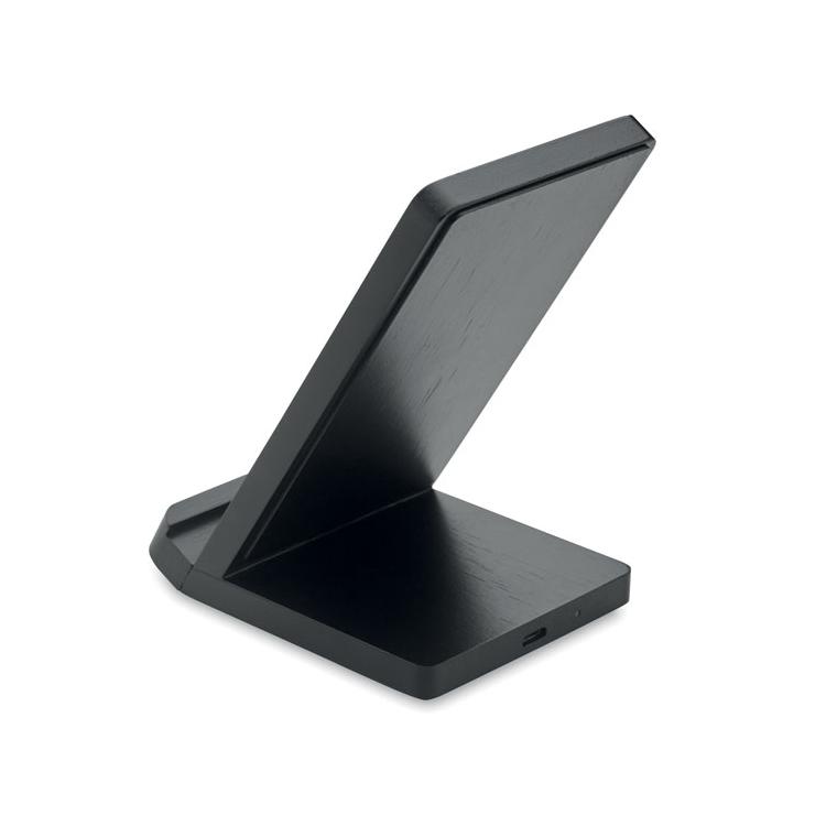 Stand bambus încărcare wireles WIRESTAND Negru