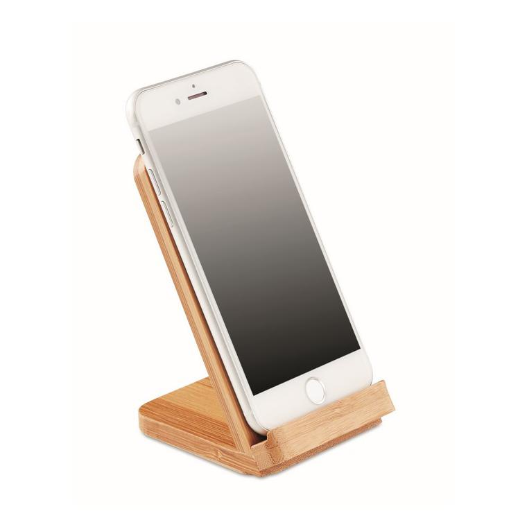 Stand bambus încărcare wireles WIRESTAND Natur