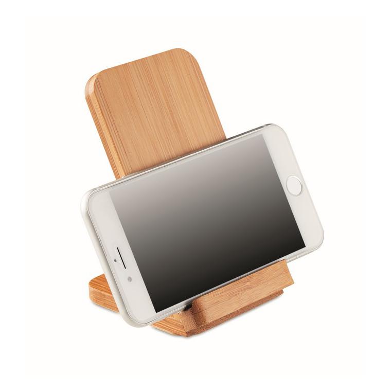 Stand bambus încărcare wireles WIRESTAND Natur