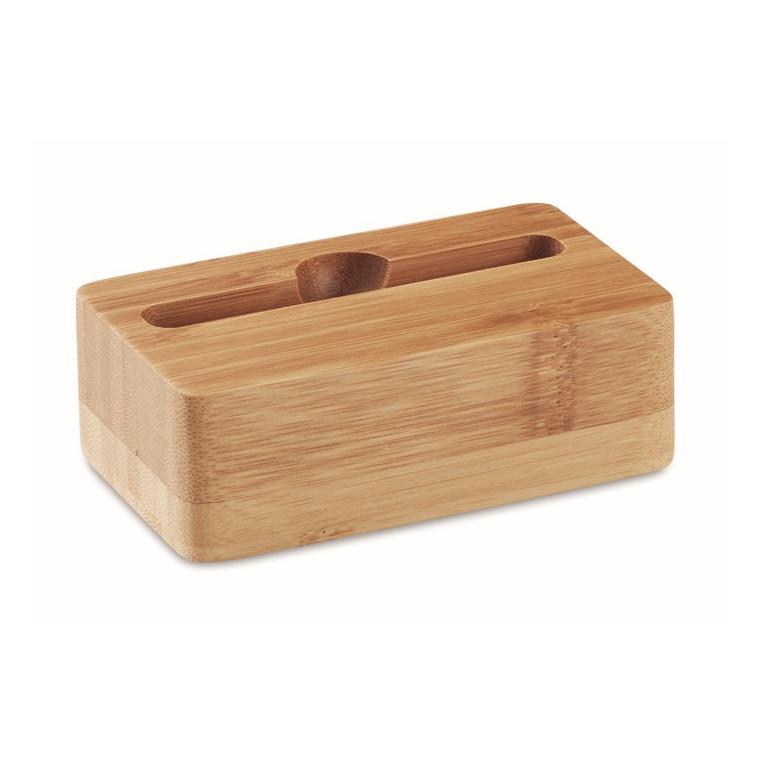 Suport/amplificator din bambus CARACOL Natur