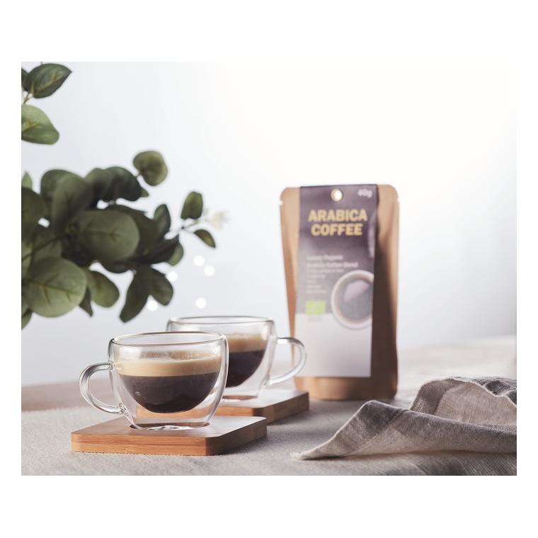 2 pahare expresso perete dublu BELIZE Transparent