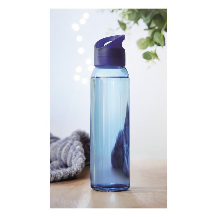 Sticlă de 470 ml PRAGA Albastru regal