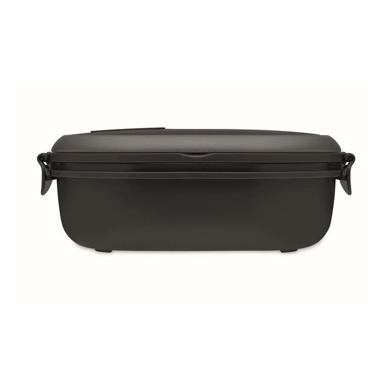 Cutie prânz PP, capac etanș LUX LUNCH Negru