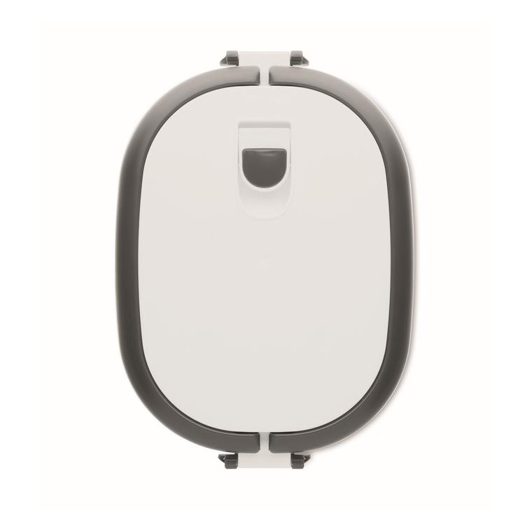 Cutie prânz PP, capac etanș LUX LUNCH Alb