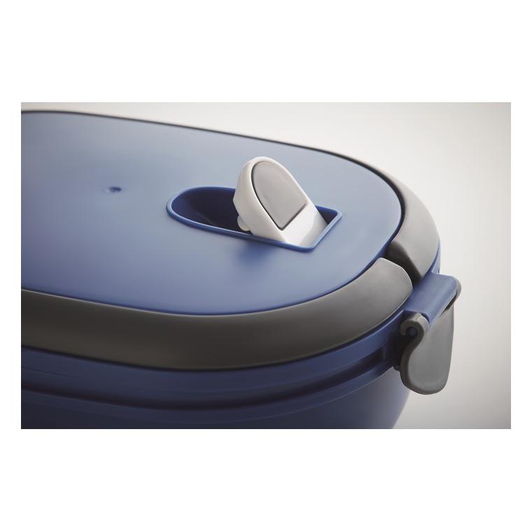 Cutie prânz PP, capac etanș LUX LUNCH Albastru regal