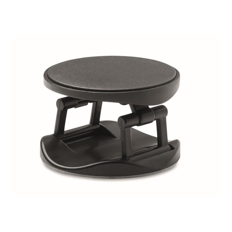 Suport telefon rotund DOT Negru