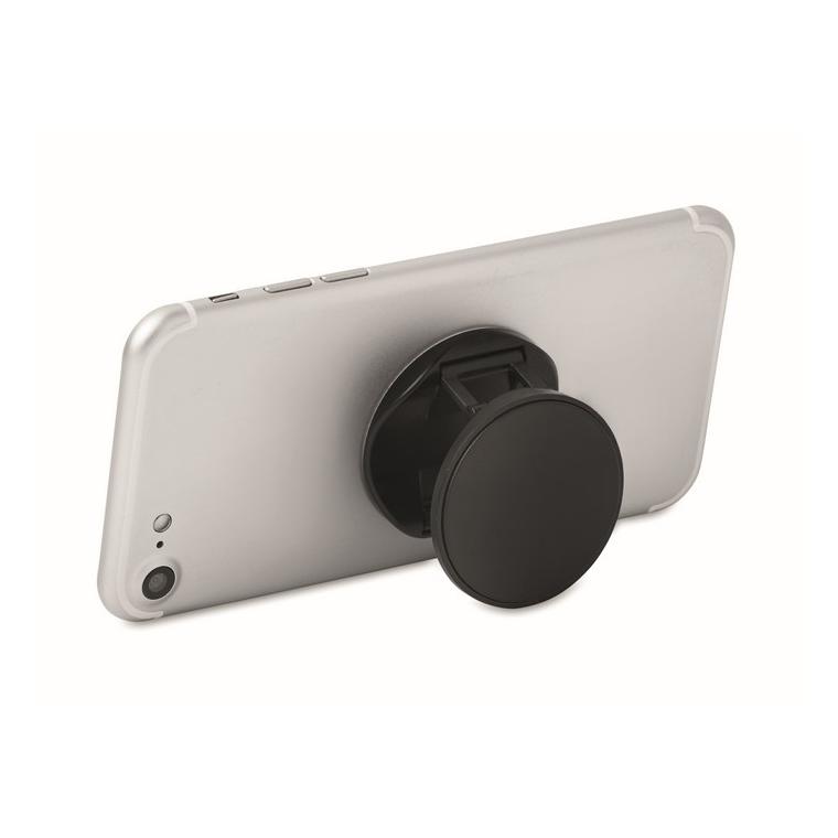 Suport telefon rotund DOT Negru