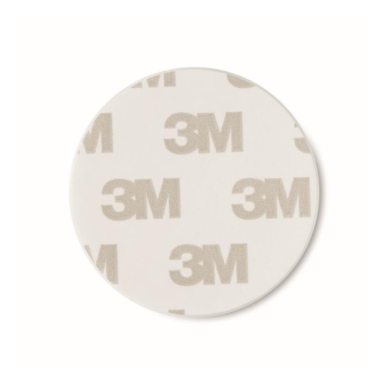 Suport telefon rotund DOT Alb