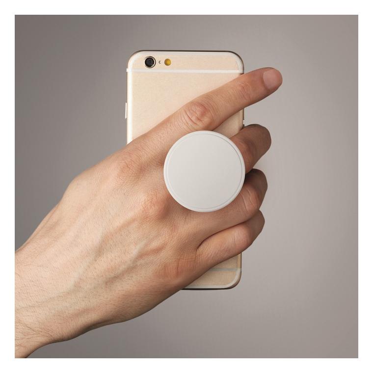 Suport telefon rotund DOT Alb