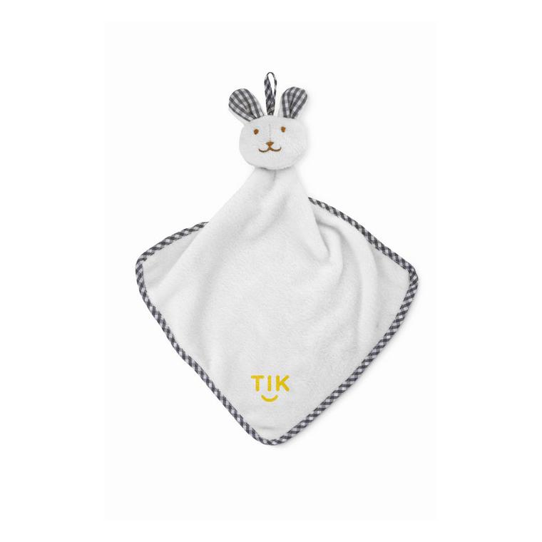 Păturica bebelușului, iepuraș HUG ME Alb