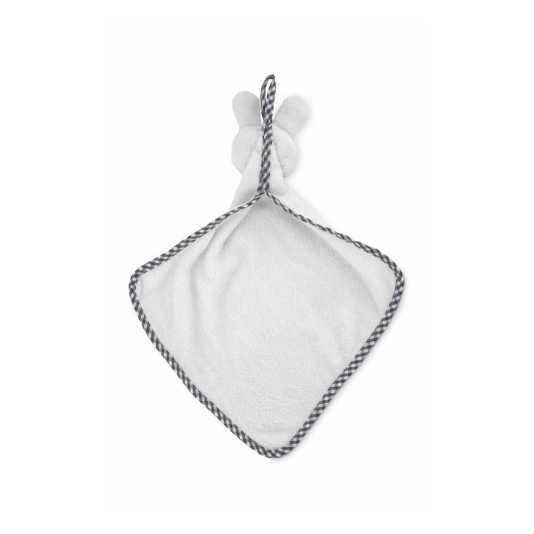 Păturica bebelușului, iepuraș HUG ME Alb