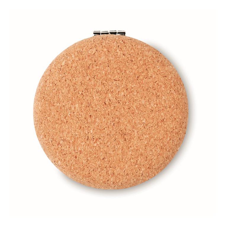 Oglindă cu capac din plută GUAPA CORK Bej