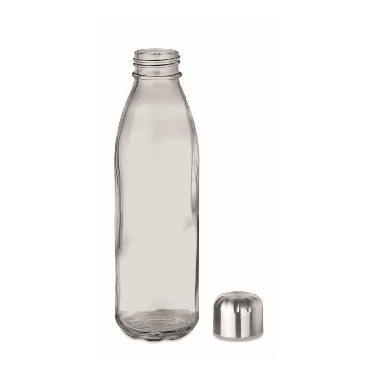 Sticlă de băut de 650 ml ASPEN GLASS Gri transparent