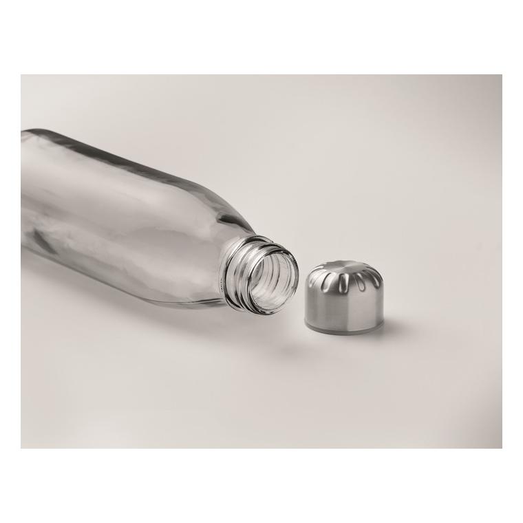 Sticlă de băut de 650 ml ASPEN GLASS Gri transparent