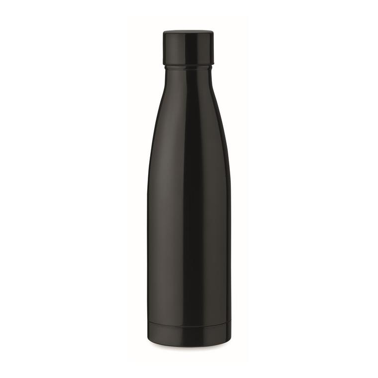 Sticlă cu perete dublu 500 ml BELO BOTTLE Negru