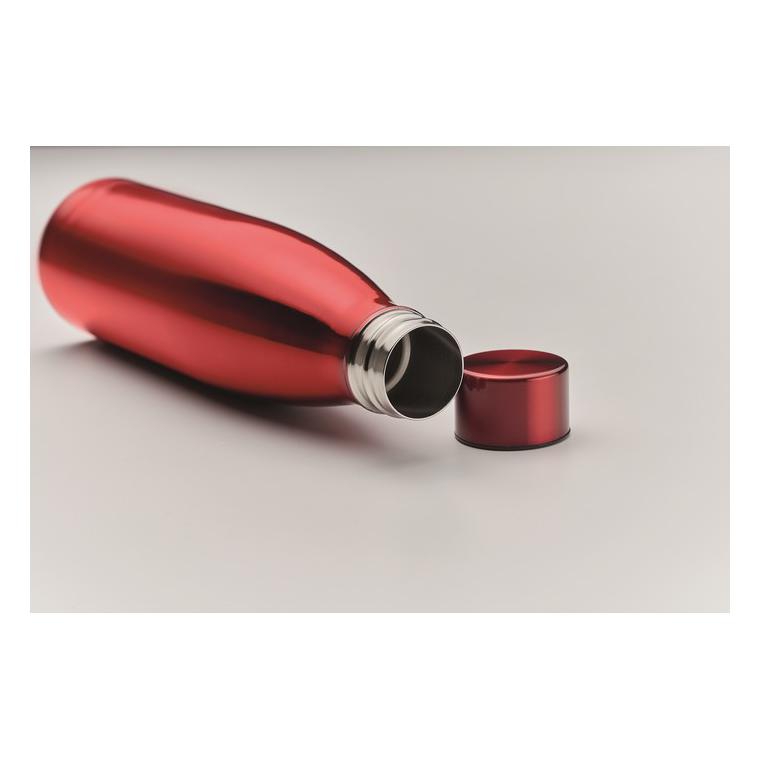 Sticlă cu perete dublu 500 ml BELO BOTTLE Roșu