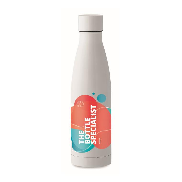 Sticlă cu perete dublu 500 ml BELO BOTTLE Alb