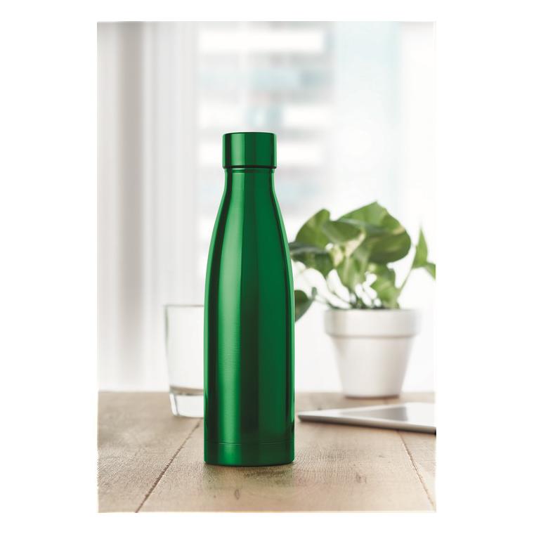 Sticlă cu perete dublu 500 ml BELO BOTTLE Verde