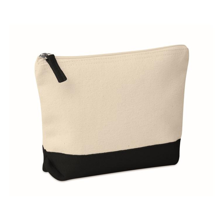 Geantă bicoloră pentru cosmetice KLEUREN Negru