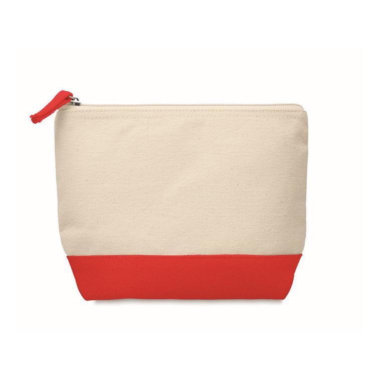 Geantă bicoloră pentru cosmetice KLEUREN Roșu