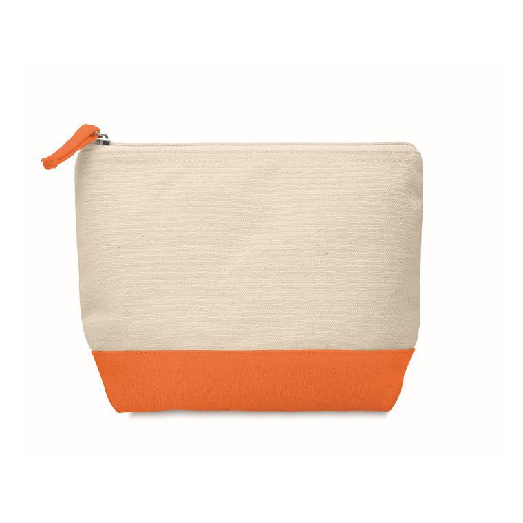 Geantă bicoloră pentru cosmetice KLEUREN Portocaliu