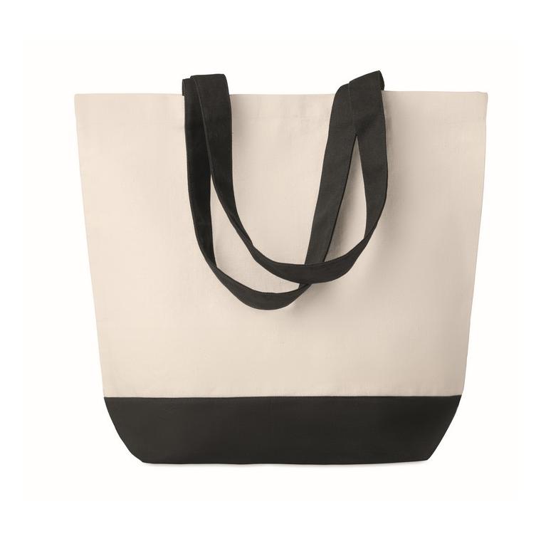 Geantă de plajă din canvas KLEUREN BAG Negru