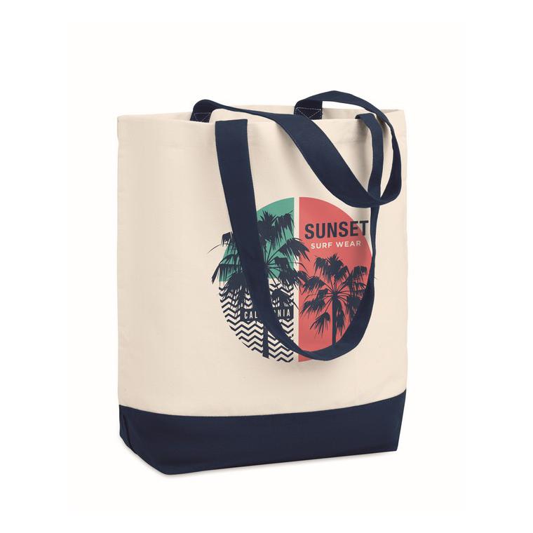 Geantă de plajă din canvas KLEUREN BAG Albastru