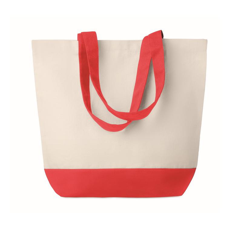 Geantă de plajă din canvas KLEUREN BAG Roșu